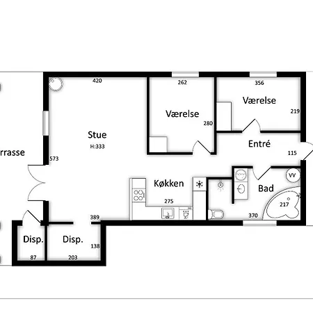 Lovely Summer House With Close To The